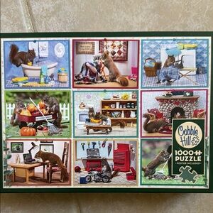 Cobble Hill 1000-Piece Puzzle with Squirrels